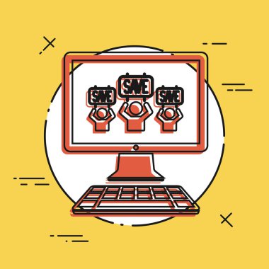 Simge metni bu kalabalık 