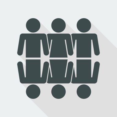 vektör illüstrasyon izole toplum tek simgesi