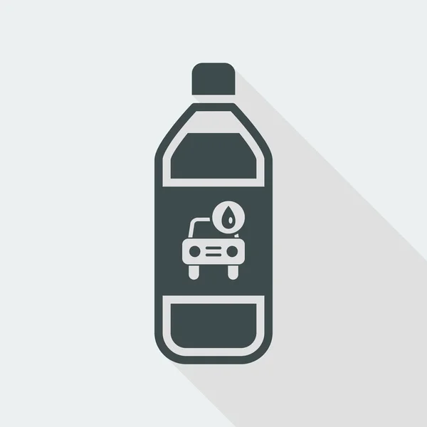 Één geïsoleerde auto zeep pictogram — Stockvector