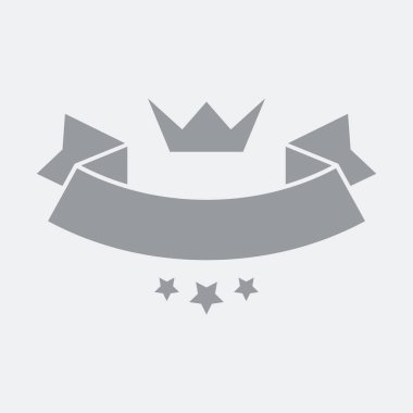 Asil afiş. Düz, temiz, en az ve izole vektör illustrat