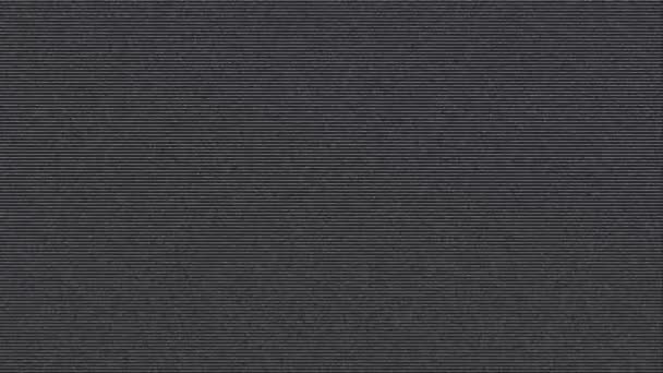 Vintage VHS (Video Home System) défauts bruit et des artefacts effet. Glitches erreur d'une vieille bande ou d'un vieux téléviseur. Pas de télé. Effet de pépin 4k .