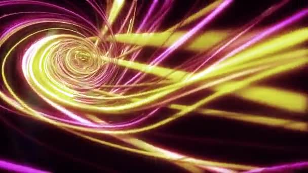 Animación Colorida Abstracta Energética Concepto Dinámico Rápido Tecnología Fondo — Vídeos de Stock