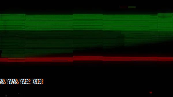 Vintage Vhs Video Home System Defectos Ruido Efecto Artefactos Error —  Fotos de Stock