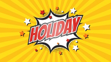 Comic Pop Art metni, konuşma baloncuğu mesajı patlaması.