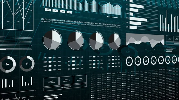 Statistik Finansmarknadsuppgifter Analyser Och Rapporter Siffror Och Diagram Infografik — Stockfoto