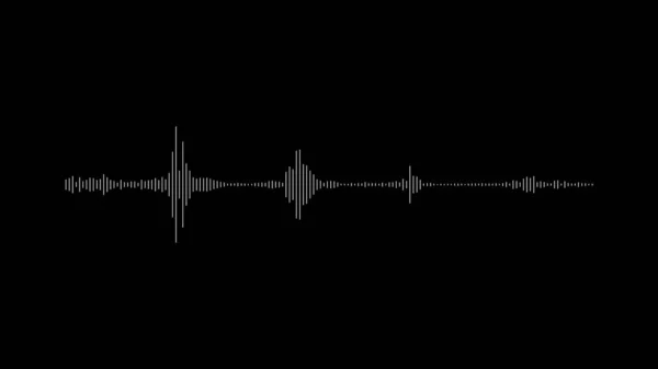 Audio wave spectrum. Music sound waves. Digital process or recording concept