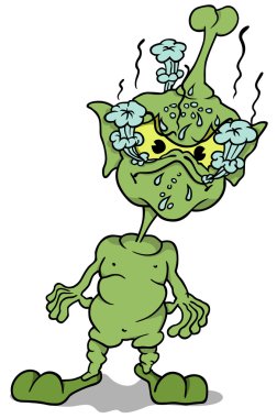 Yeşil dünya dışı ayakta