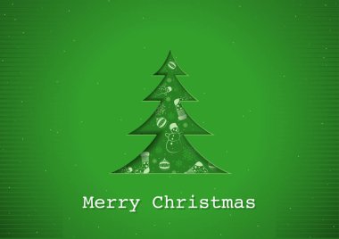 yeşil Noel tebriği