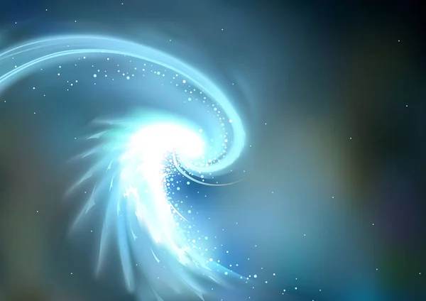 Résumé fond lumineux de la galaxie — Image vectorielle