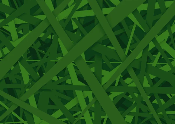 Textura listrada verde fundo — Vetor de Stock
