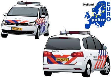 Holland polis arabası 