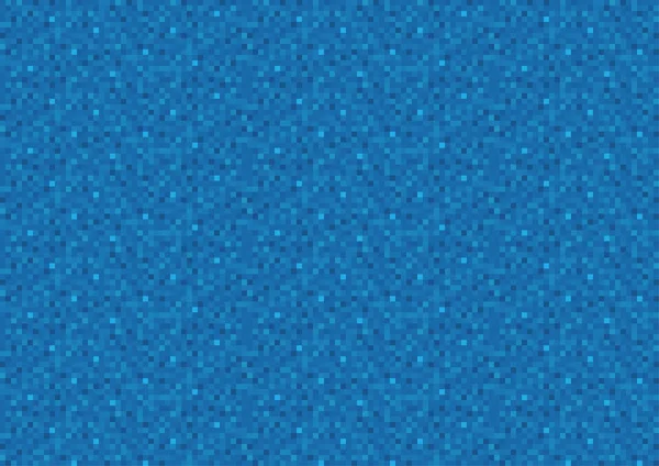 Blue Pixel Background — Stock Vector