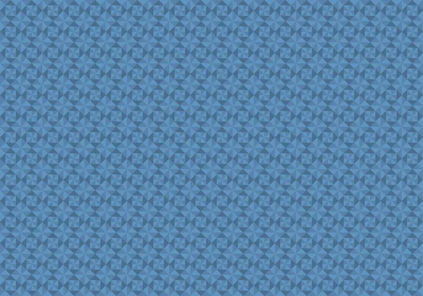 Blue Diamond Mosaic Background Geometative Patterned Illustration Vector — 스톡 벡터