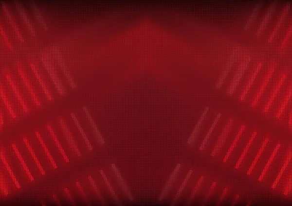 Red Abstract Background Light Effects Squared Pattern Modern Detailed Illustration — ストックベクタ