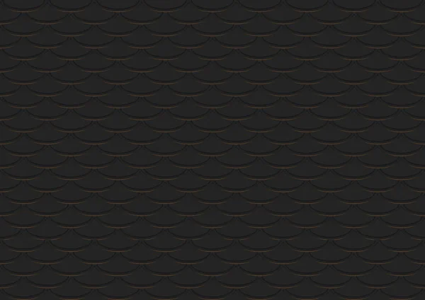 Black Textured Background Illustration Elliptical Pattern Oval Shapes Copper Edges — 스톡 벡터
