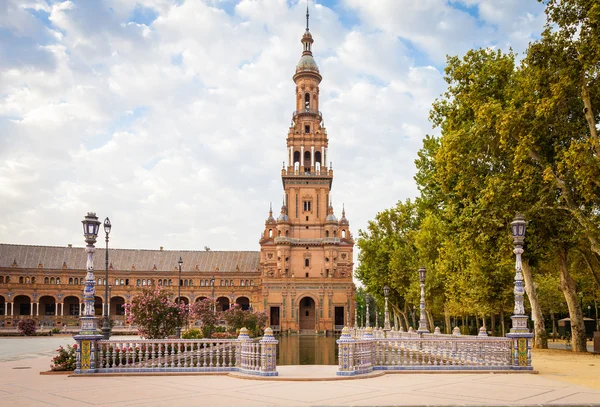 Sevilla Plaza de España —  Fotos de Stock