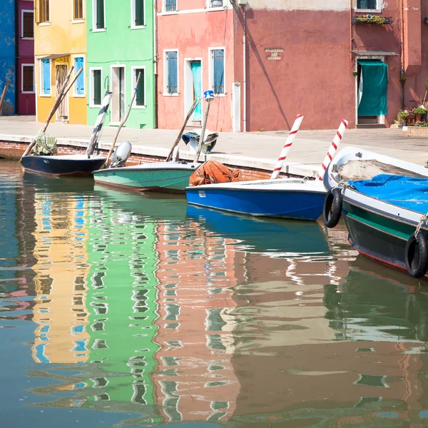 Venecia Isla de Burano — Foto de Stock