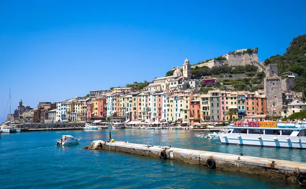 Porto Venere, Olaszország - 2016. június - városkép — Stock Fotó