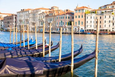 Venedik gondol detay