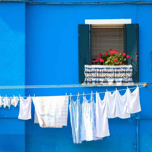 Casas de colores en Venecia - Italia — Foto de Stock