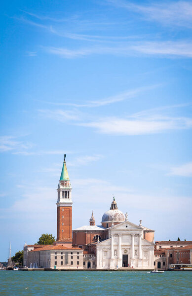 VENICE, ITALY - JUNE 27, 2016: San Giorgio Maggiore