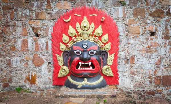 Maschera di Bhairab dal Nepal — Foto Stock