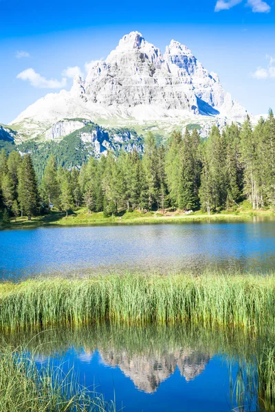 Horská krajina regionu Dolomiti, Itálie. — Stock fotografie