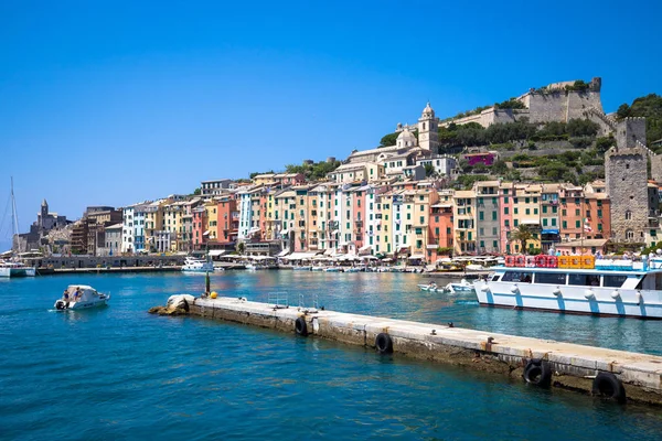 Porto Venere, Italien - juni 2016 - stadsbild — Stockfoto