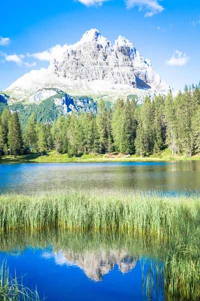 Horská krajina regionu Dolomiti, Itálie. — Stock fotografie