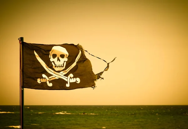 Piratenflagge — Stockfoto