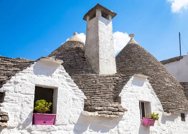 Alberobello, ITALY - Trulli di Alberobello, UNESCO heritage site — Stock Photo, Image