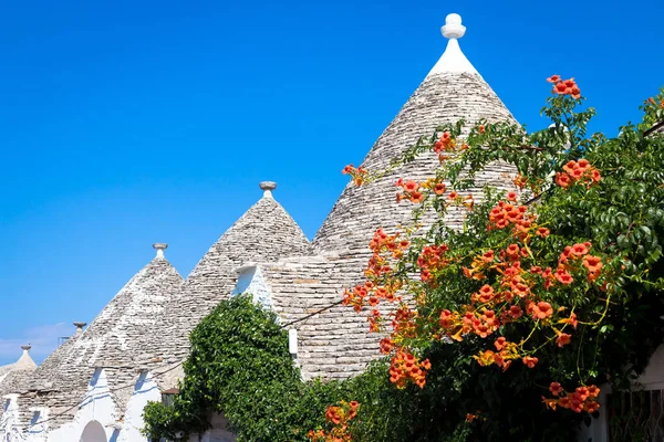 Alberobello, ITALY - Trulli di Alberobello, UNESCO heritage site — Stock Photo, Image