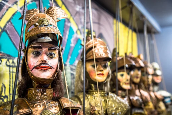 Traditionele Siciliaanse marionetten — Stockfoto