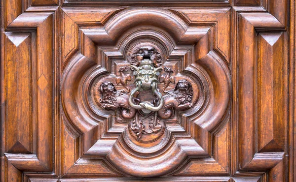 Diabeł drzwi w Turyn, Włochy — Zdjęcie stockowe