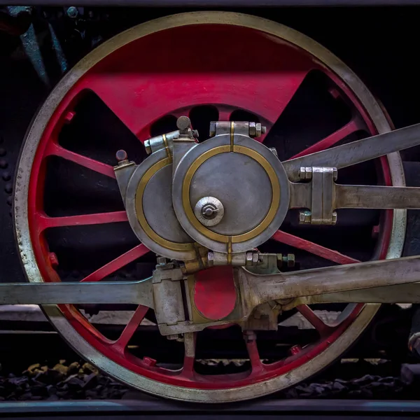 Steam Locomotive Detail — Stockfoto