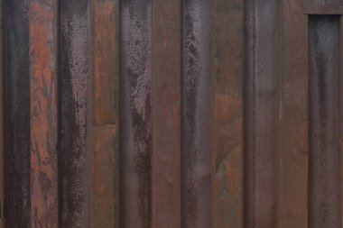 Eski paslı deniz kapsayıcı. Grunge arka plan