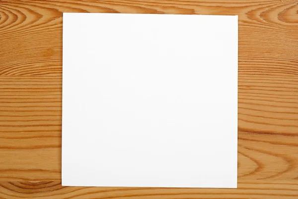 Folha em branco quadrado — Fotografia de Stock