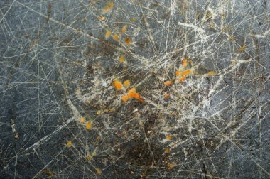 Gri pas ile çizilmiş yüzey dokusu