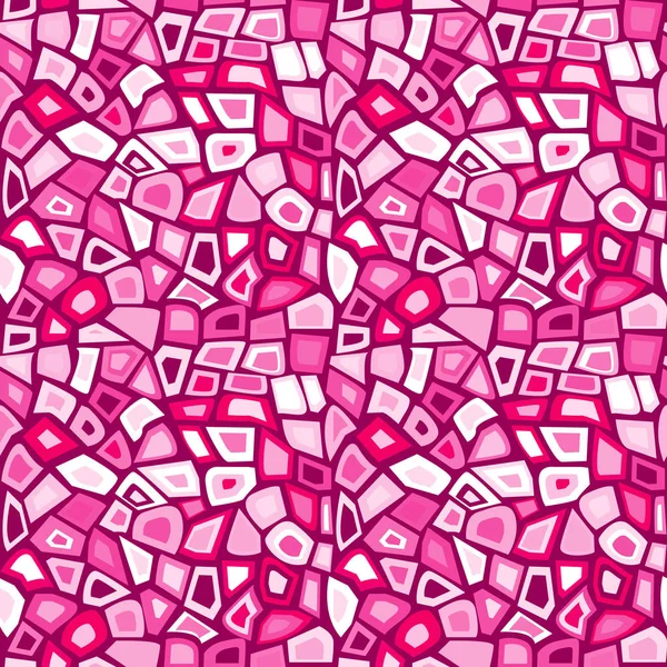 Pink mosaico futurista — Vetor de Stock