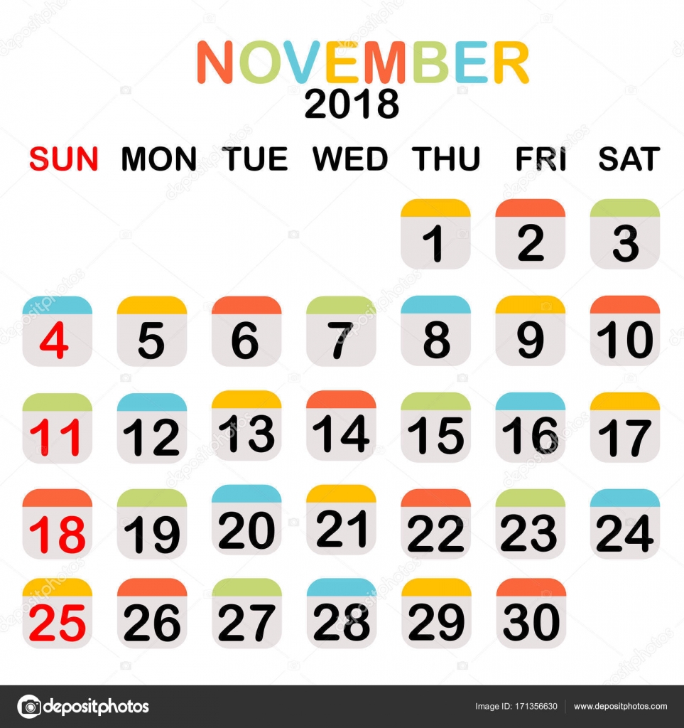 colored-november-2018-calendar-stock-vector-hibrida13-171356630