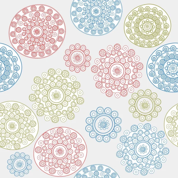 Retro floral background — Stock Vector