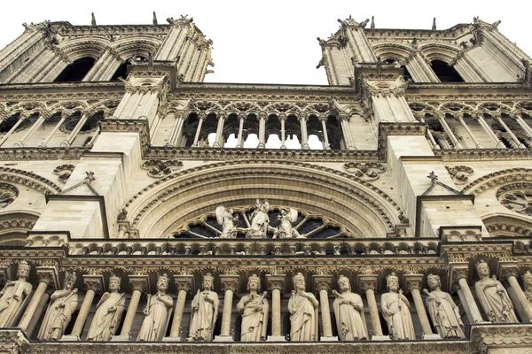 Cathedral Notre-Dame de Paris. Paris. France. — стокове фото
