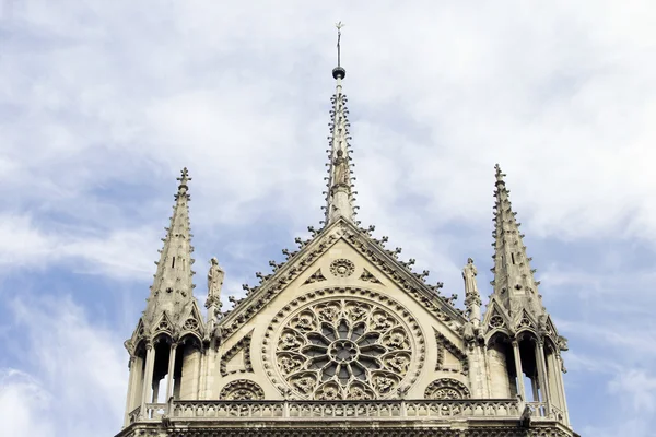 Kathedrale Notre-Dame de Paris. Paris. Frankreich. — Stockfoto