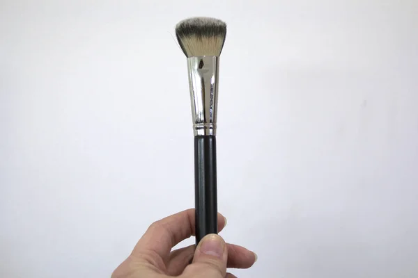 Brosses et outils de maquillage professionnels, set de produits de maquillage. — Photo