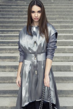 genç güzel kadın moda portre.