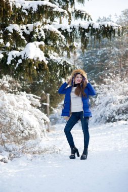 güzel kış kız