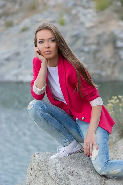 Menina bonita — Fotografia de Stock