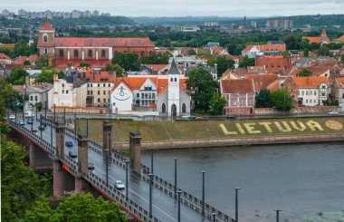 Litvanya şehir Kaunas