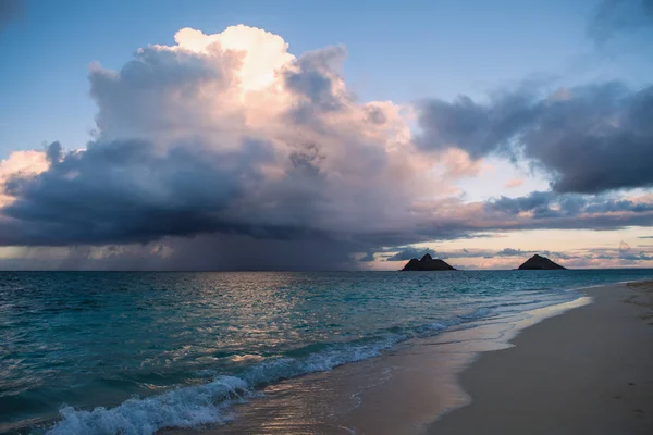 Chuva em hawaii — Fotografia de Stock