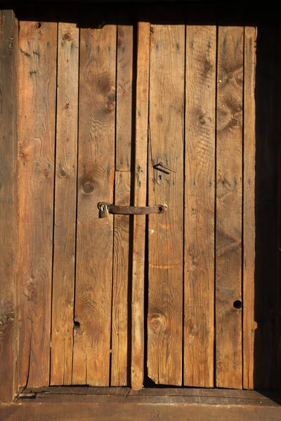 Werry old wooden door — Stock Photo, Image